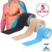 Bandagem Elástica Terapêutica Fita de Kinésio Alívia Dor Muscular 5mx5cm Fita de Kinesio Tmax Original