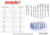 Caixa de lâmina de Bisturi 100 unidades Esteril Inox Biomass
