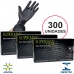 KIT Luva de Nitrilo 300 unidades Black Media