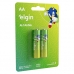 Pilha AAA alcalina Elgin 
