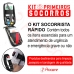 Kit Primeiros Socorros Rápido Tático Socorrista c/ Oxímetro, torniquete e acessórios